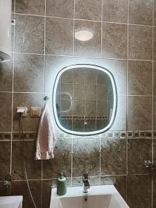 Kupatilo u objektu Apartman NS Dan CENTAR