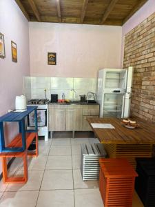Kuchyň nebo kuchyňský kout v ubytování Pousada flor de canela + 4 fotografie