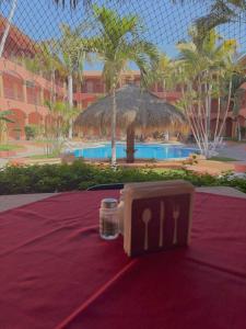Bazén v ubytování Estancia Real Los Cabos nebo v jeho okolí