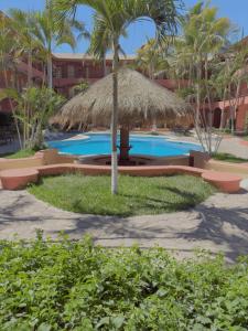 Bazén v ubytování Estancia Real Los Cabos nebo v jeho okolí