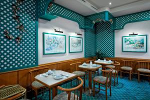 Posezení v ubytování Hotel Pension Baronesse