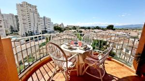Balkón nebo terasa v ubytování LOS IRIS PLAYA DE GANDIA- Apartamento Familiar