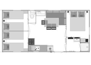 Půdorys ubytování Camping - Parc aquatique - ccafh0f