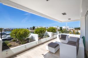 En balkon eller terrasse på Allianca Marina - Luxury apartment by HD