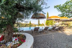 Πισίνα στο ή κοντά στο Olympia Zervea Studios with Pool #5 Triple +29 φωτογραφίες