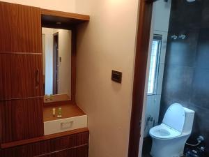 Koupelna v ubytování Thekkekara Budget Rooms