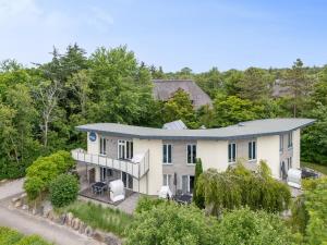 an aerial view of a house at Anders & Meer ANDERS & MEER App Weite in Sankt Peter-Ording