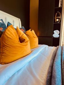 Voodi või voodid majutusasutuse The Ibex Studiocottage toas