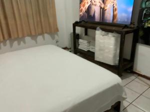 Postel nebo postele na pokoji v ubytování Hostal Almagro