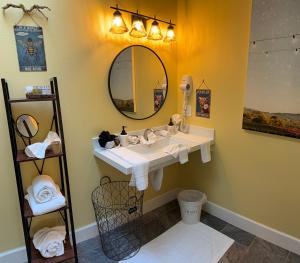 Et badeværelse på Glen Ellen Inn