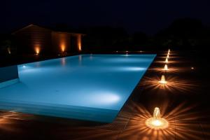 Bazén v ubytování Agriturismo Trerè nebo v jeho okolí