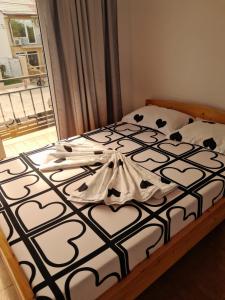 En eller flere senge i et værelse på Casa Betty