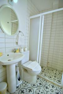 Koupelna v ubytování Degirmenli Konak Hotel