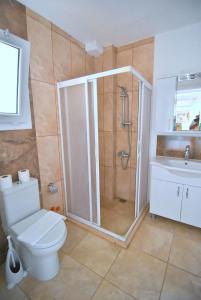 Koupelna v ubytování Degirmenli Konak Hotel