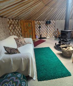 Posezení v ubytování Go Eco Glamping