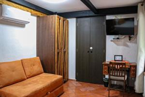Posezení v ubytování Casa Real Coyoacán