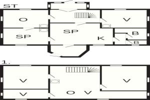 Půdorys ubytování Holiday home SKILLINGARYD