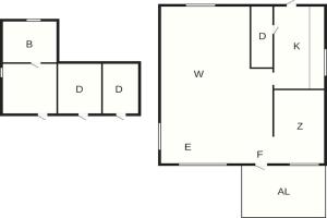 Půdorys ubytování 4 star holiday home in KARLSHAMN-By Traum