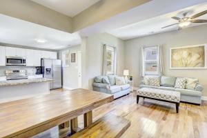 a living room with a couch and a table at The North Beach Retreat House in North Beach