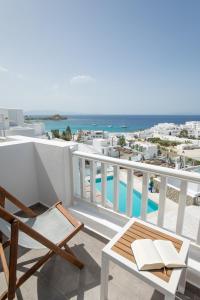 Uma varanda ou terraço em The George Hotel Mykonos
