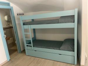 Postel nebo postele na pokoji v ubytování La Piccola Ginevra