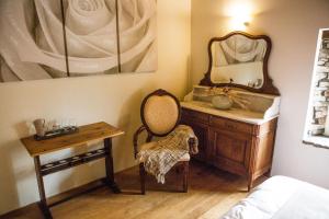 Postel nebo postele na pokoji v ubytování B&B Le Tapis Rouge