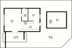 Půdorys ubytování Holiday home Karrebæksminde XLVII
