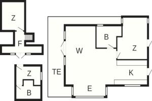 Půdorys ubytování 6 person holiday home in Brenderup Fyn-By Traum