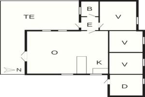 Fotografie z fotogalerie ubytování Three-Bedroom Holiday home in Ålbæk 48 v destinaci Ålbæk