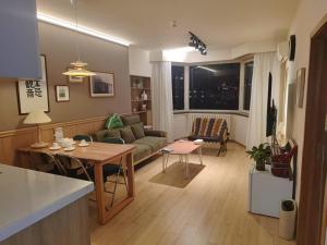 Posezení v ubytování Apartment Champs Elysees