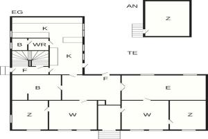 Půdorys ubytování Holiday home SIMRISHAMN