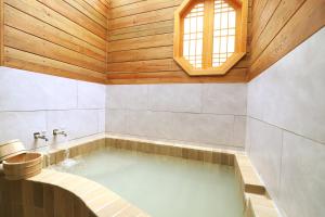 Vannituba majutusasutuses Gorgeous Hot Spring Resort
