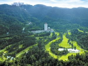 Pemandangan dari udara bagi Resorts World Awana