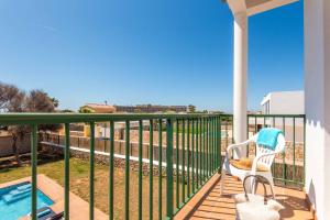 A balcony or terrace at Villa Fuegosol