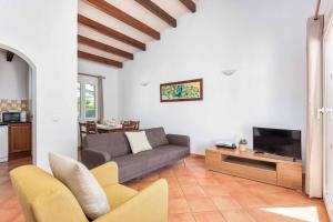 A television and/or entertainment centre at Villa Fuegosol