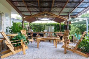Zahrada ubytování Hospedaje Rancho mi Tata