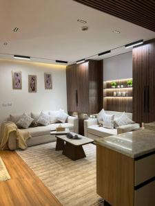 Χώρος καθιστικού στο Nyoum New Cairo - Luxury Stay +26 φωτογραφίες