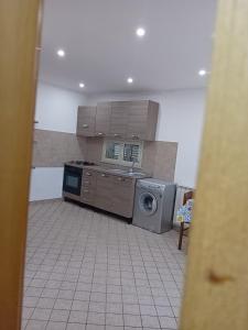 Η κουζίνα ή μικρή κουζίνα στο Casa marino monolocale