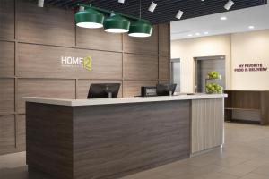 Home2 Suites By Hilton Dallas East大厅或接待区