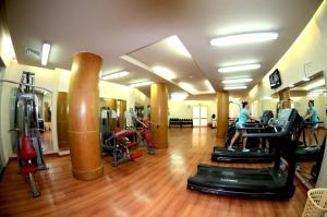 The fitness centre and/or fitness facilities at Rehana Royal Beach Resort - Aquapark & Spa - Family & Couples Only - Premium Ultra All-Inclusive 24H