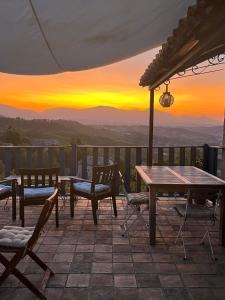 Naturlandskabet i nærheden af bed and breakfast-stedet