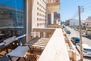 Balkón nebo terasa v ubytování Can Vidal Formentera