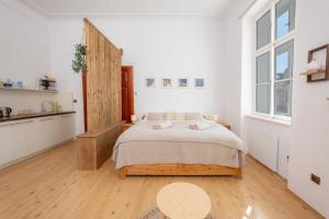 Postel nebo postele na pokoji v ubytování Apartmán Vratislaváček