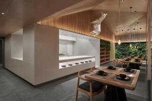 Kuchyň nebo kuchyňský kout v ubytování Apartment Champs Elysees