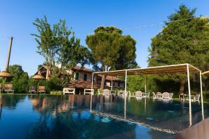 Bazén v ubytování Agriturismo Trerè nebo v jeho okolí