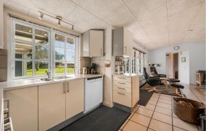 Kuchyň nebo kuchyňský kout v ubytování Gorgeous Home In Tarm With Wifi