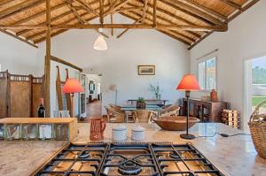 Posezení v ubytování Morgado do Quintão