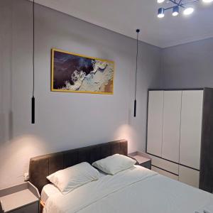 Katil atau katil-katil dalam bilik di Kavala Panorama View Apartment +12 gambar