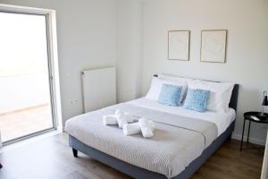 Кровать или кровати в номере Villa Tuli
