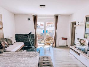 Posedenie v ubytovaní LTE Apartments